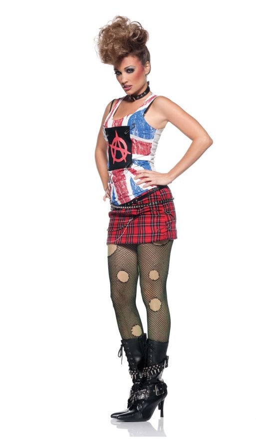 Misfit Punk Rocker Costume 80s Costumes On Amazon Popsugar Smart 1002