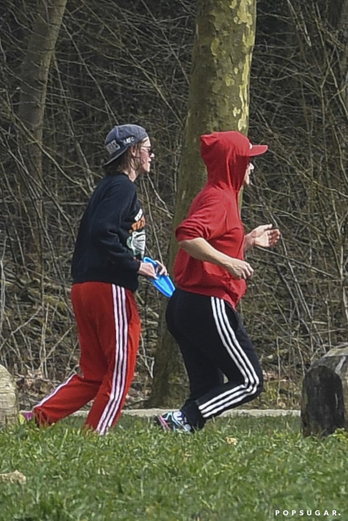 Kristen Stewart and Soko Playing in the Park Pictures 2016