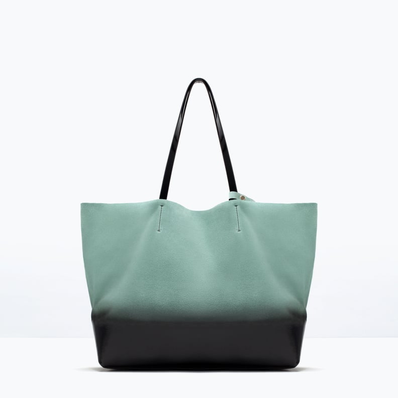 Zara Ombré Shopper Bag