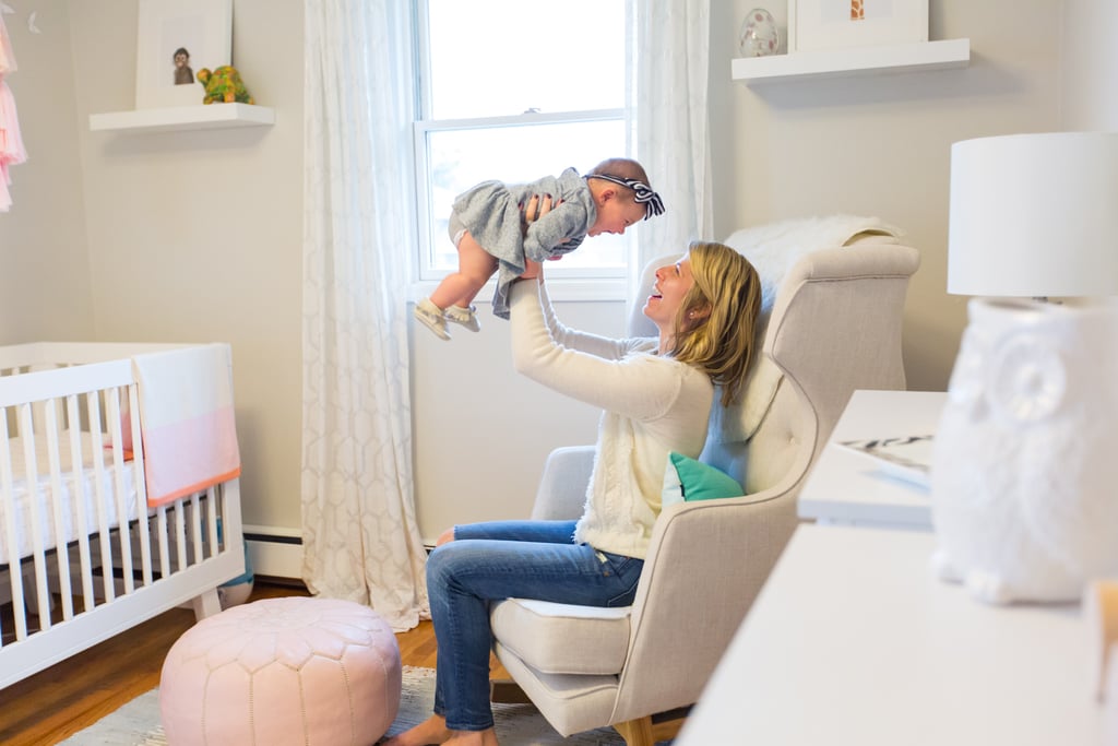 Simple and Bright Nursery For a Baby Girl