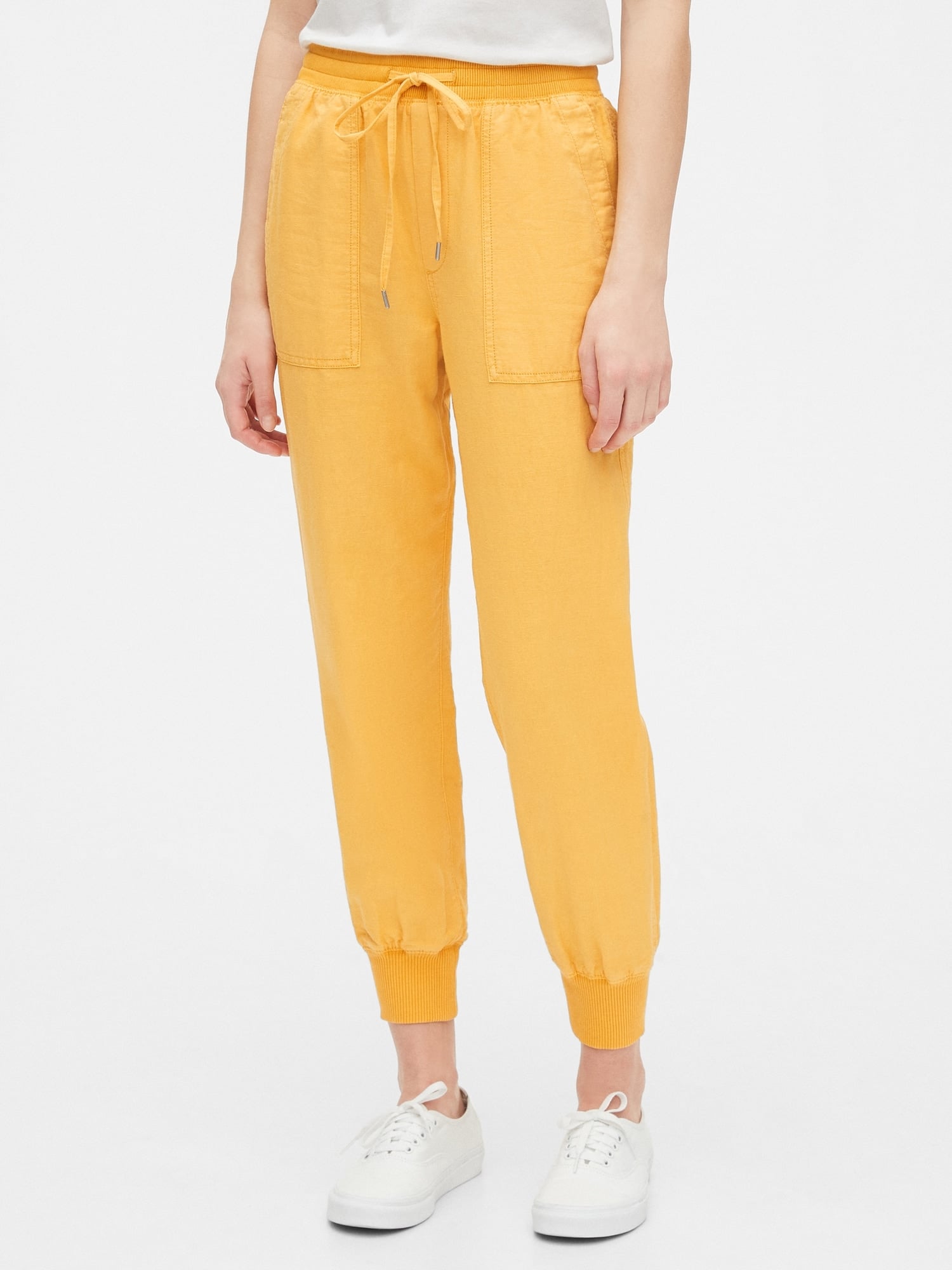 Gap Utility Jogger in Linen-Cotton 