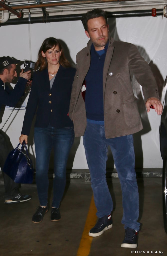 Ben Affleck, Matt Damon, and John Krasinski at Dinner