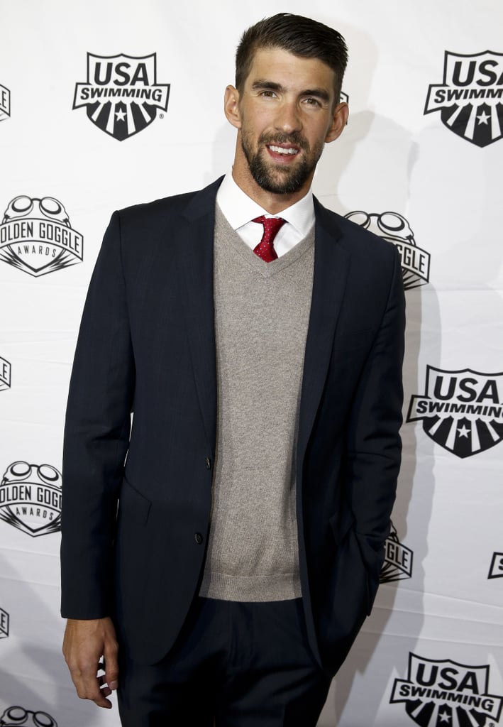 Michael Phelps and His Family at Golden Goggles Awards 2016