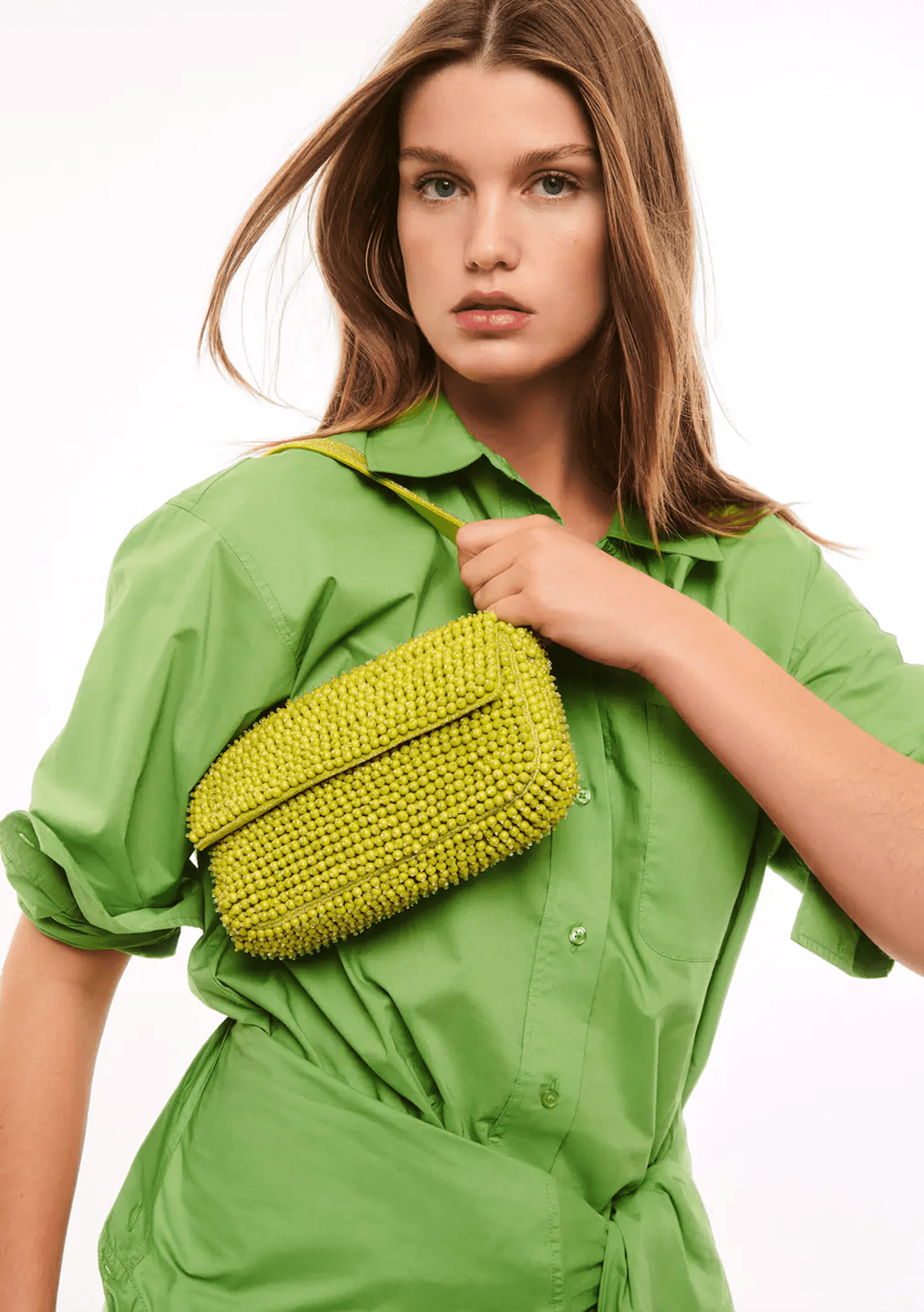 Beaded hotsell bag trend