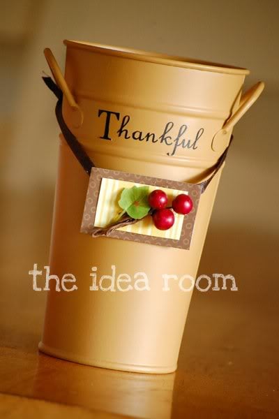 Thankful Bucket