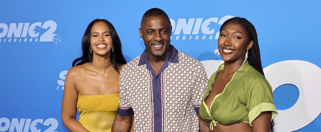Idris Elba Attends Sonic the Hedgehog 2 Premiere With Family