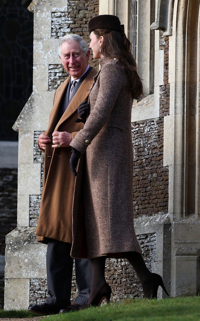The pair left church together on Christmas Day 2014.