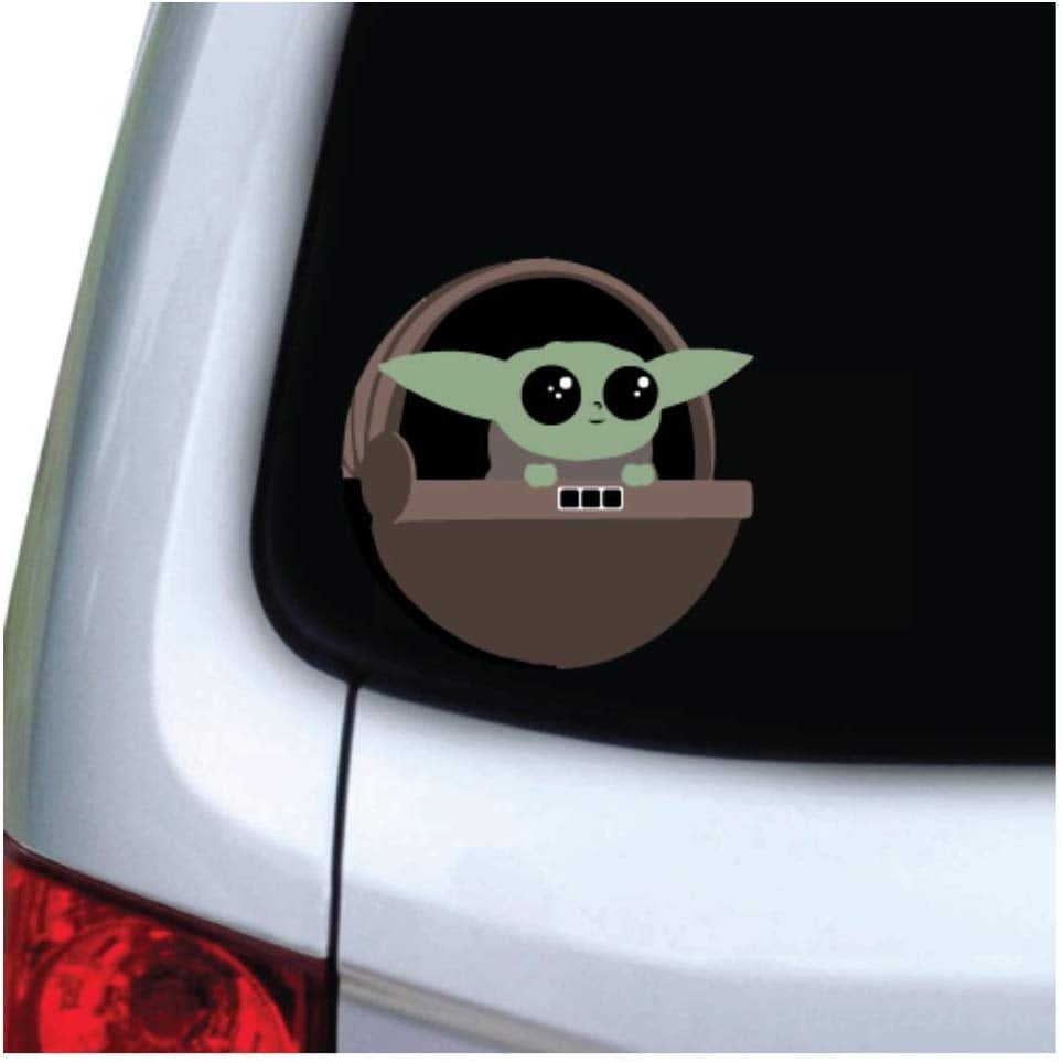 Yoda bumper sticker deals