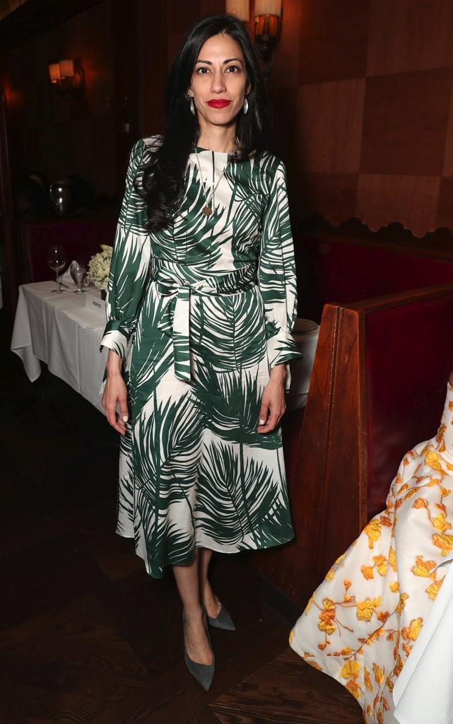 Huma Abedin's Zara Palm Tree Print Dress