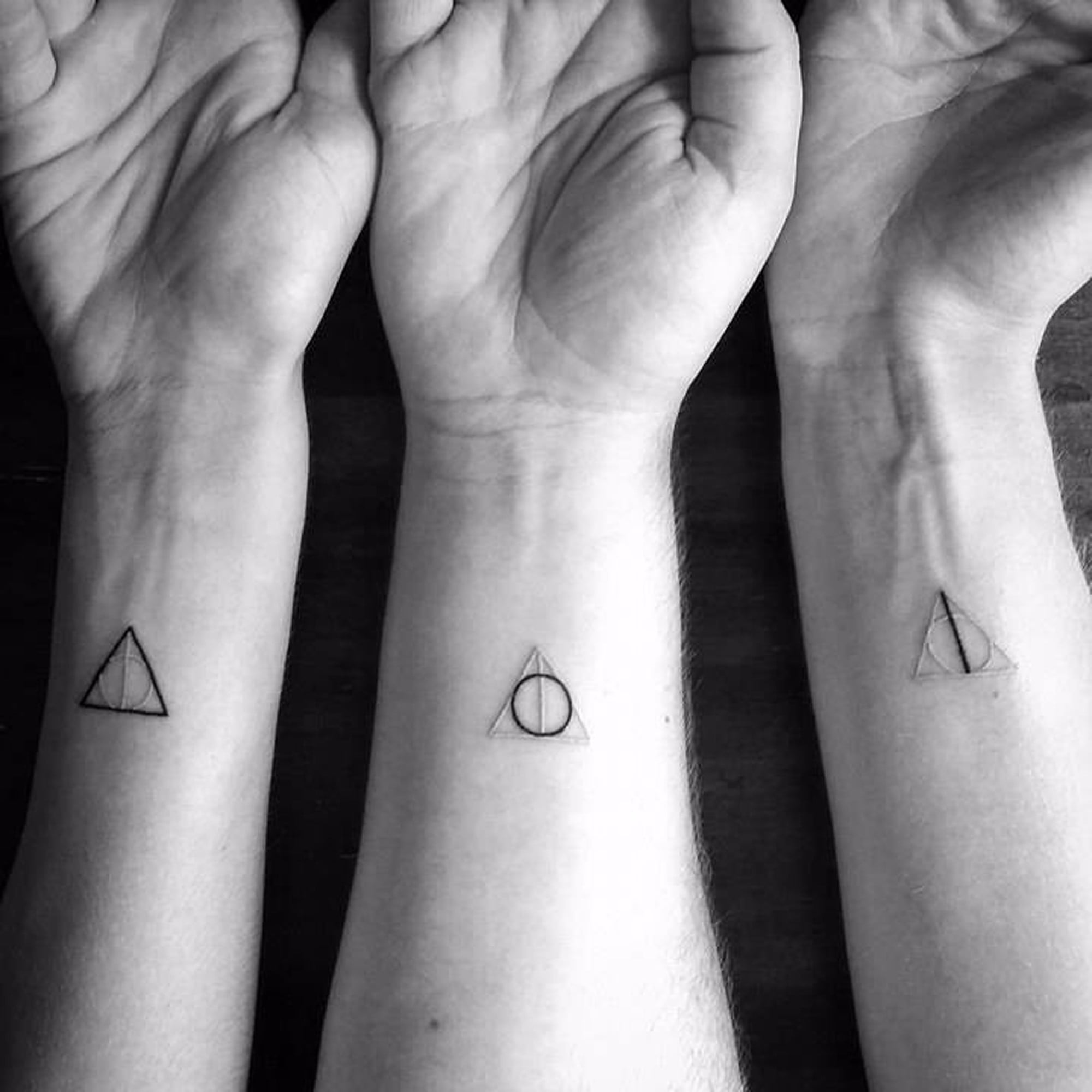 Inked Wednesday 106  The Geekiest Deathly Hallows Tattoo and More   Nerdist
