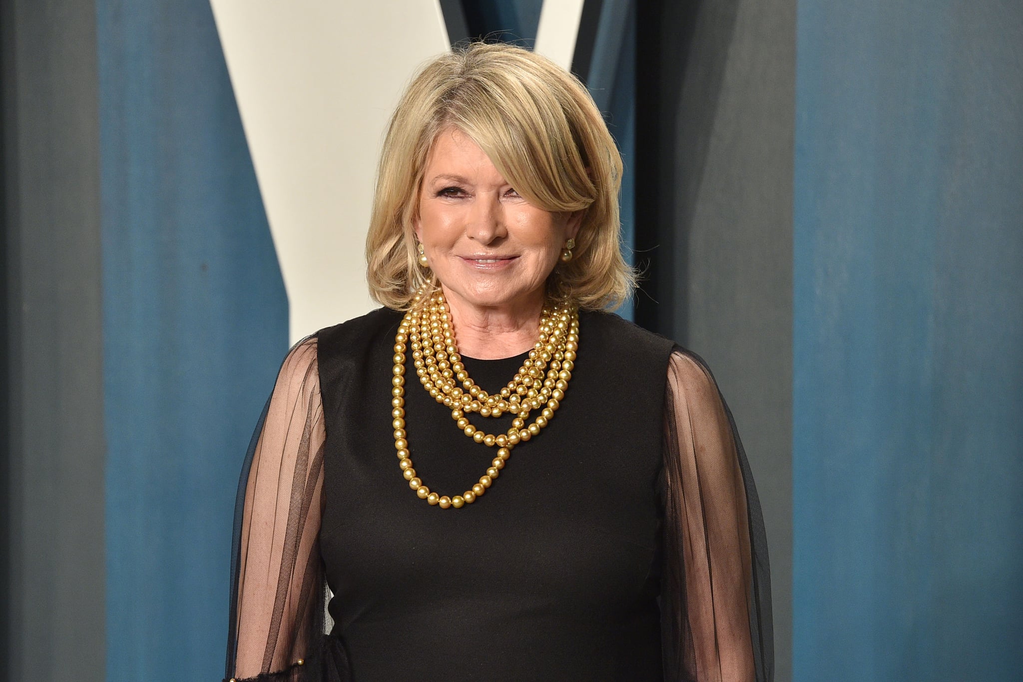 BEVERLY HILLS, CALIFORNIA - FEBRUARY 09: Martha Stewart attends the 2020 Vanity Fair Oscar Party at Wallis Annenberg Centre for the Performing Arts on February 09, 2020 in Beverly Hills, California. (Photo by David Crotty/Patrick McMullan via Getty Images)