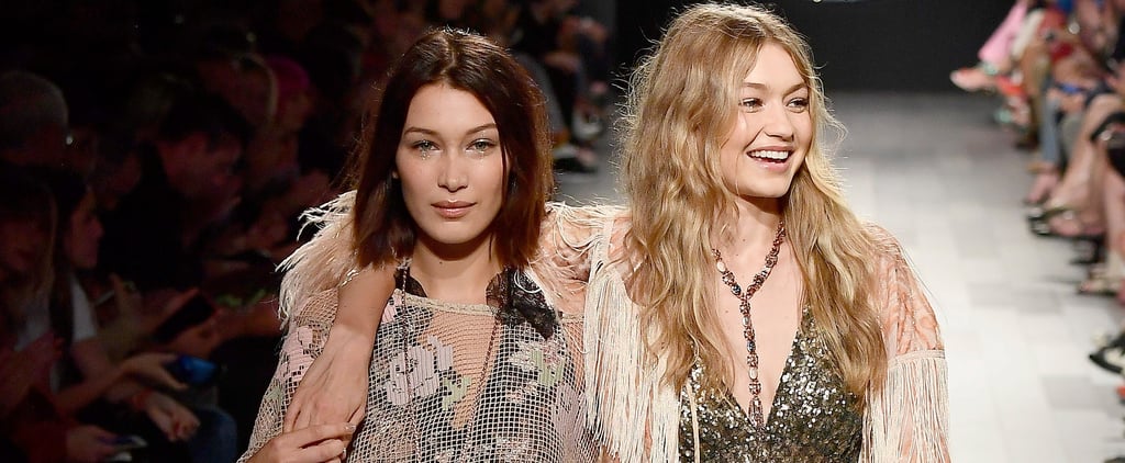 Gigi and Bella Hadid Anna Sui NYFW 2017