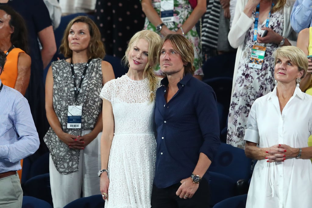 Nicole Kidman and Keith Urban at the Australian Open 2019