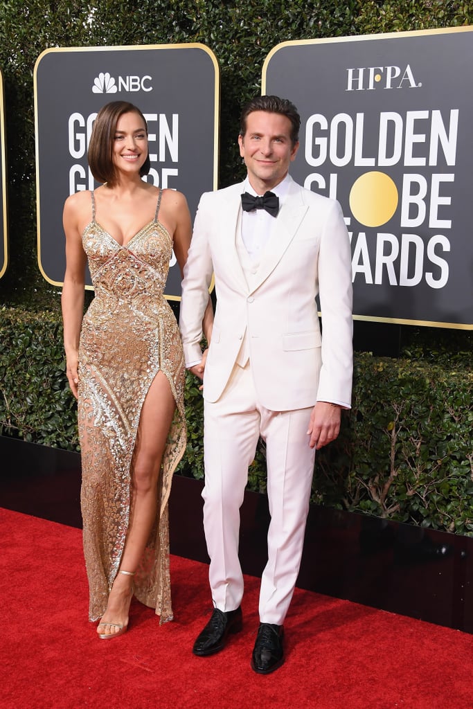 Bradley Cooper and Irina Shayk at the 2019 Golden Globes