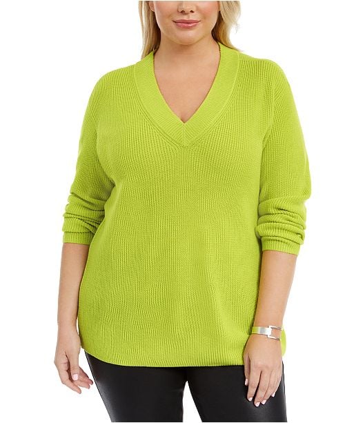 Macy's womens plus hotsell size sweaters