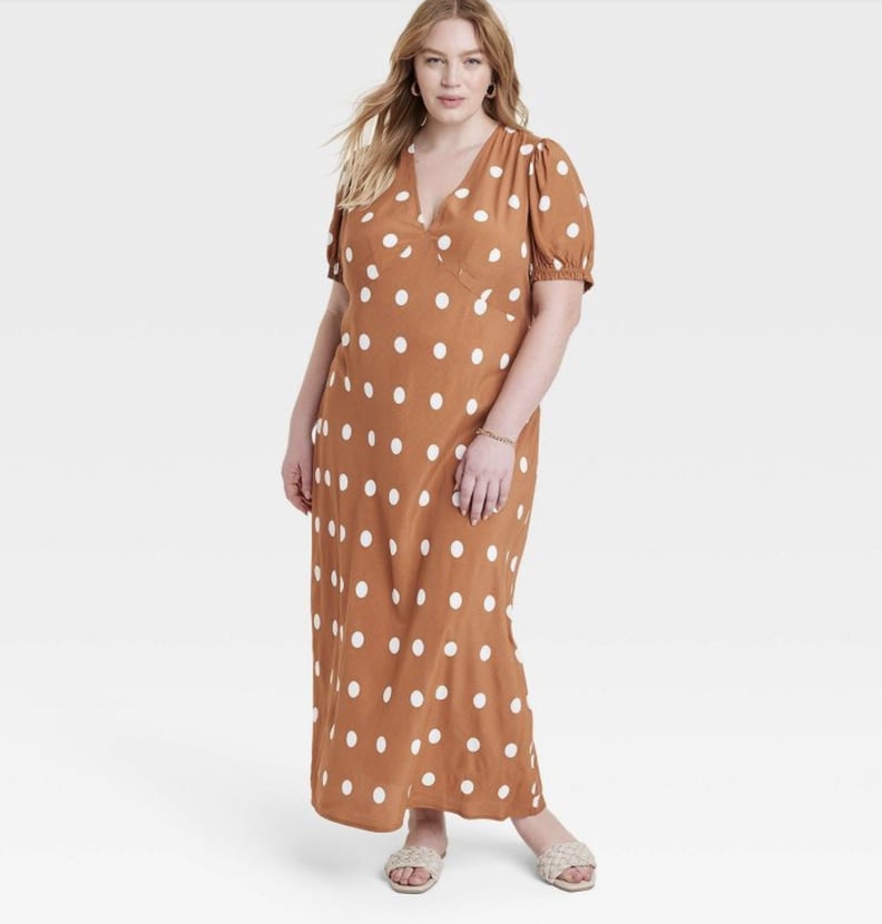 Best Spotted Midi Dress