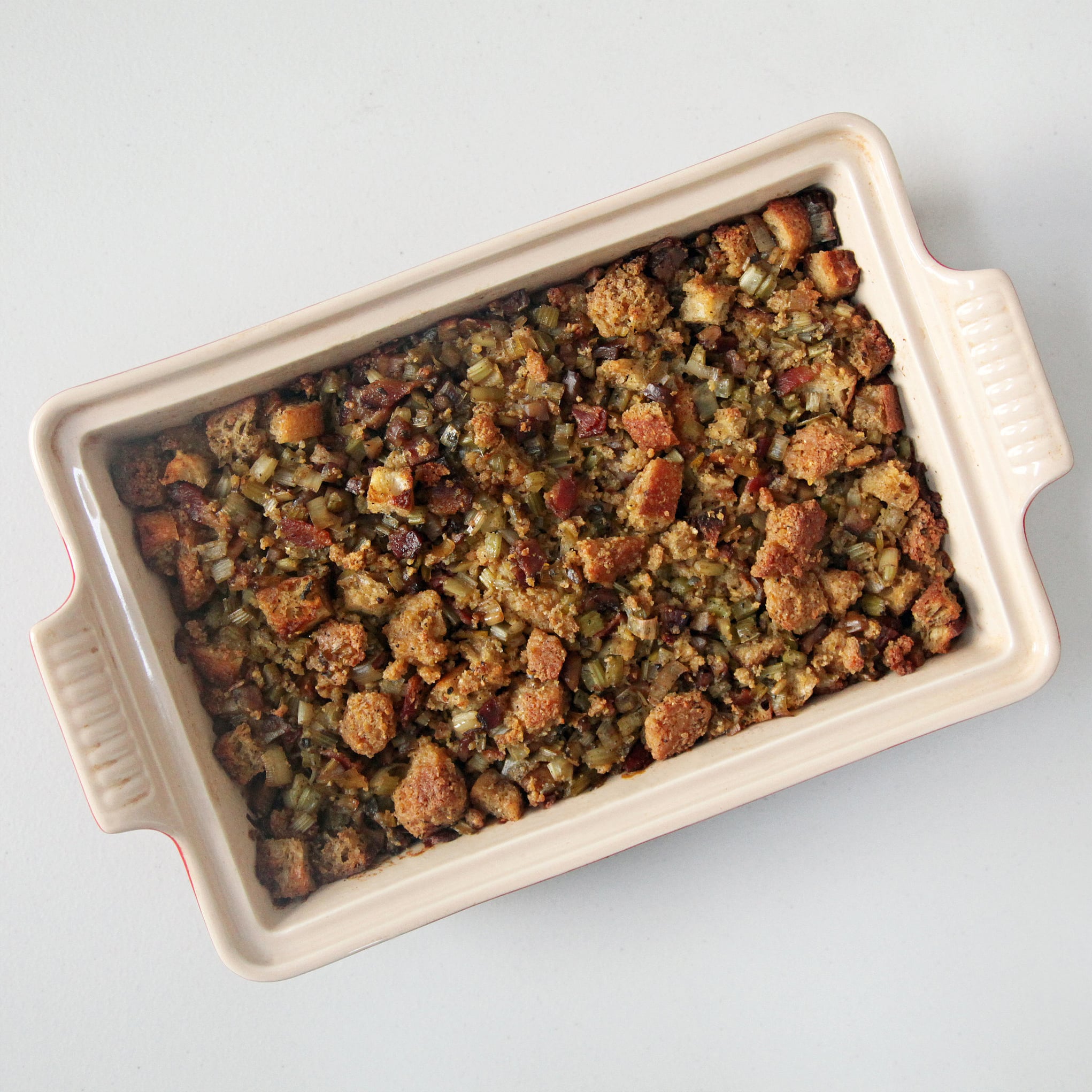 Cornbread Dressing With Chestnuts and Bacon POPSUGAR Food
