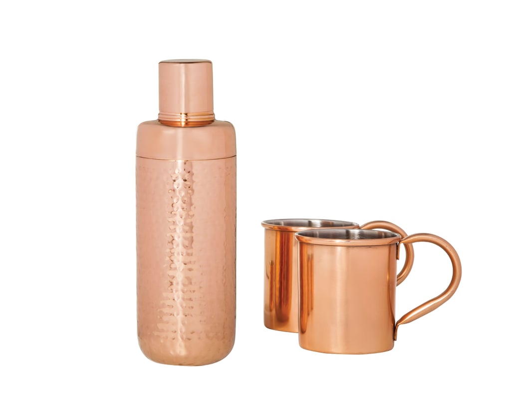 Copper Shaker (13) and Moscow Mule Mug Set (20) Target Holiday 2015
