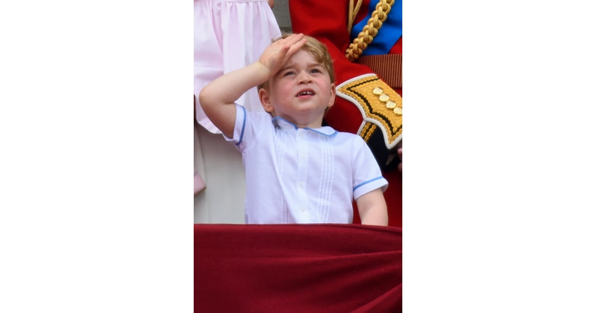 Prince George S Best Facial Expressions Popsugar Celebrity Photo 11