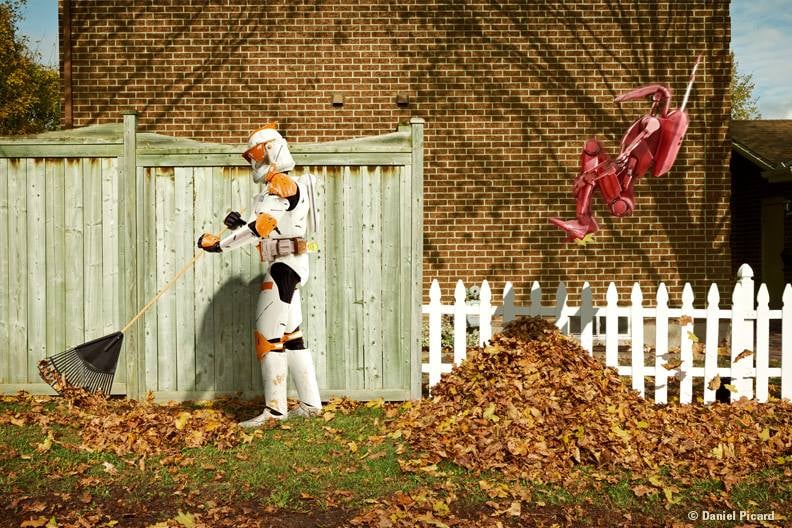 Is there anything more fun than jumping into a pile of leaves?