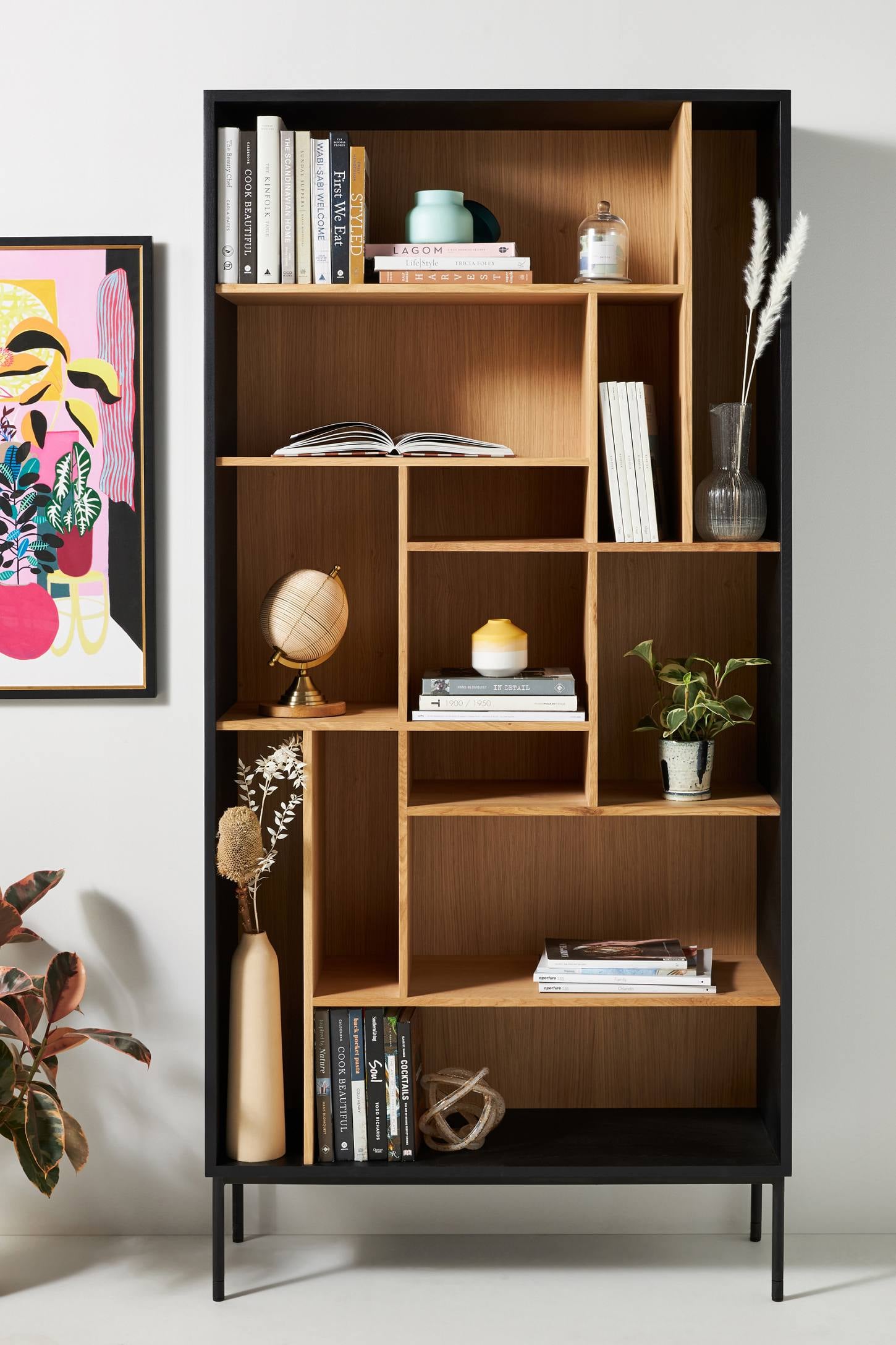 Oak Blackbird Bookshelf Anthropologie Just Dropped Its Spring