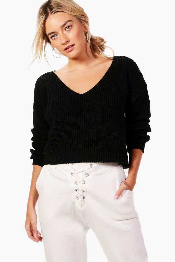 Boohoo sales cropped jumper