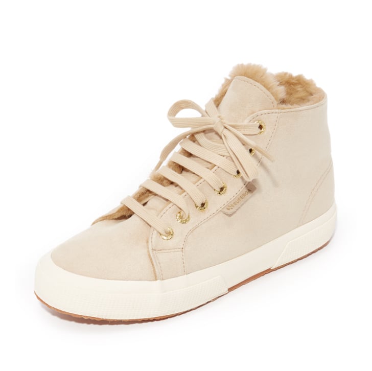 Superga sherpa deals lined sneakers