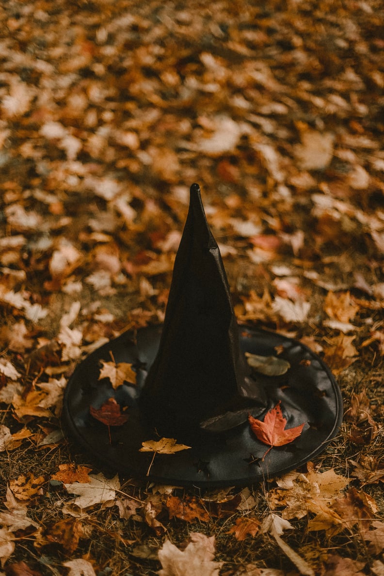 Fall Background: Witch Hat iPhone Wallpaper