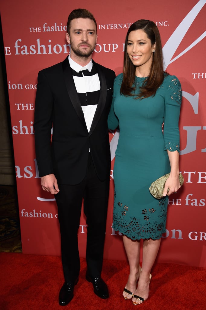 Justin Timberlake and Jessica Biel at NYC Gala October 2015
