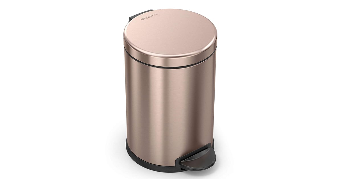 Simplehuman Rose Gold Trash Can All the Laundry Room Essentials You
