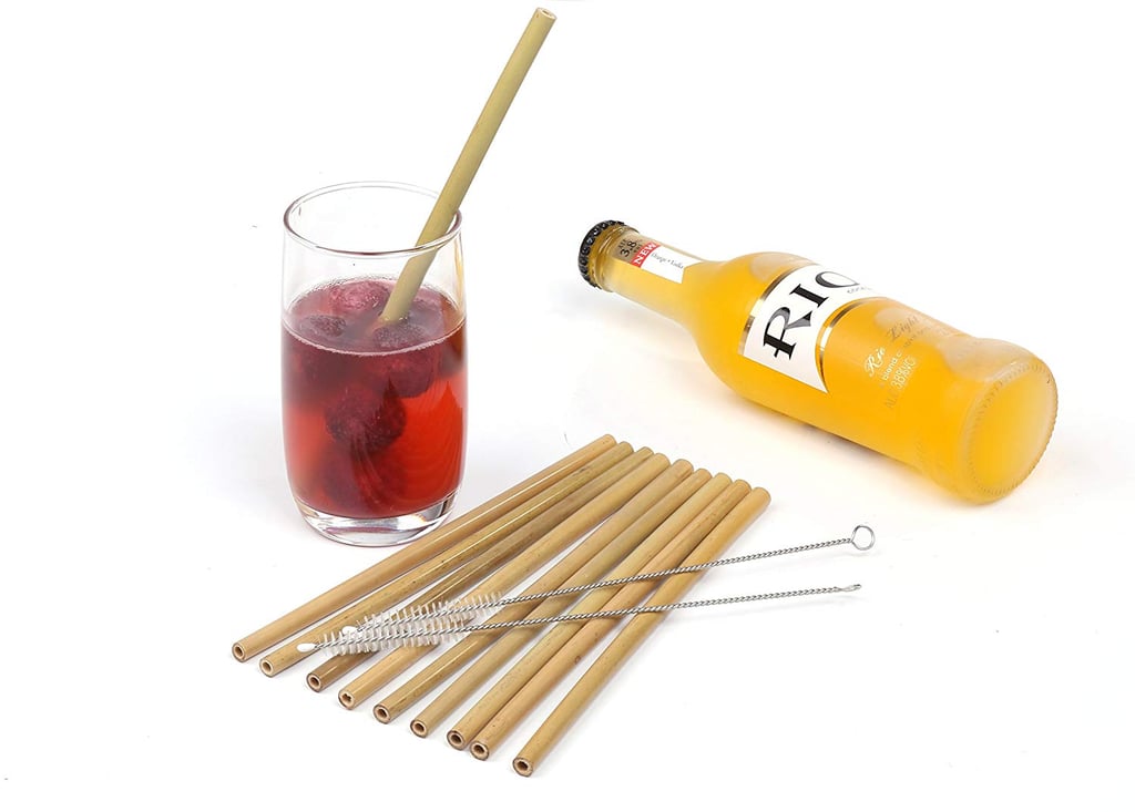 Bamboo Straws, Set of 10