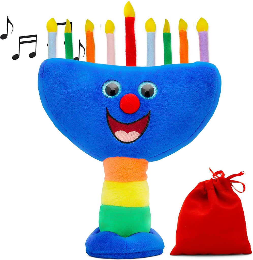 Aviv Judaica Plush Hanukkah Musical Menorah