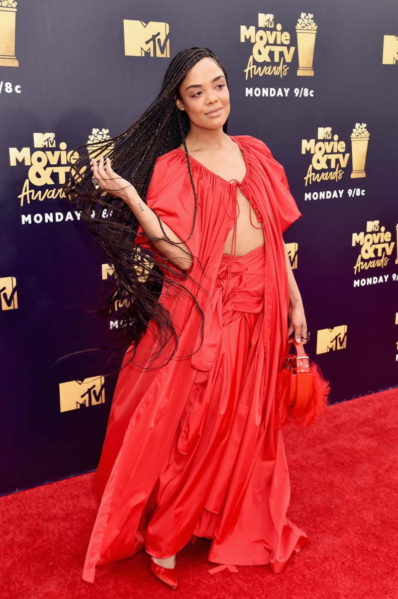 Tessa Thompson at the 2018 MTV Movie And TV Awards