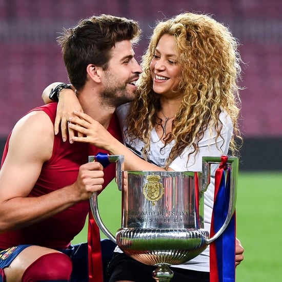 Shakira and Gerard Pique Copa del Rey 2015 PDA