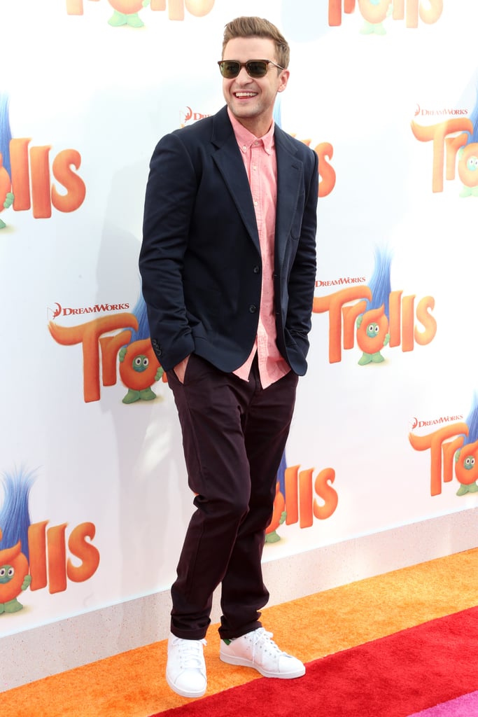 Justin Timberlake at Trolls Premiere in LA October 2016