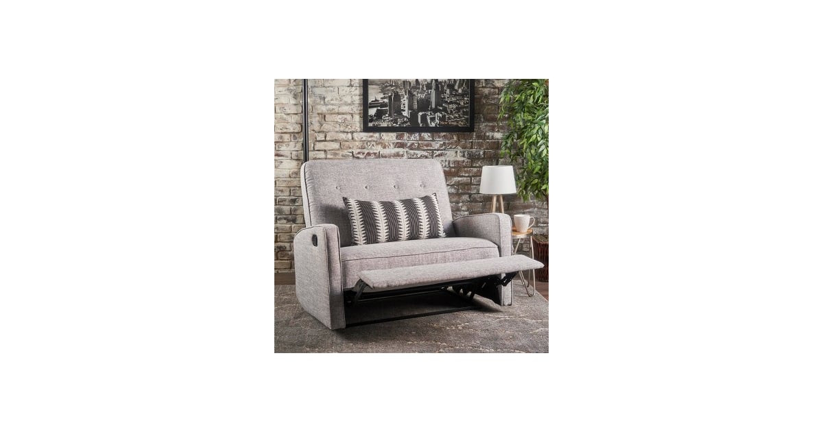 Christopher Knight Home Calliope Buttoned Fabric Reclining