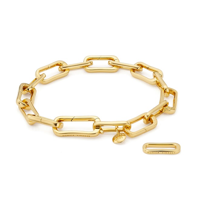 Monica Vinader Alta Capture Charm Bracelet