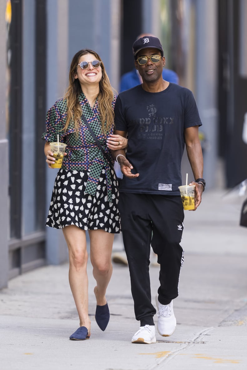 July 24: Chris Rock and Lake Bell Out in New York City