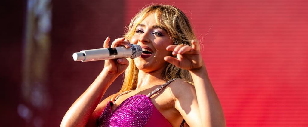 Sabrina Carpenter's Miniskirt and Crop Top at Lollapalooza
