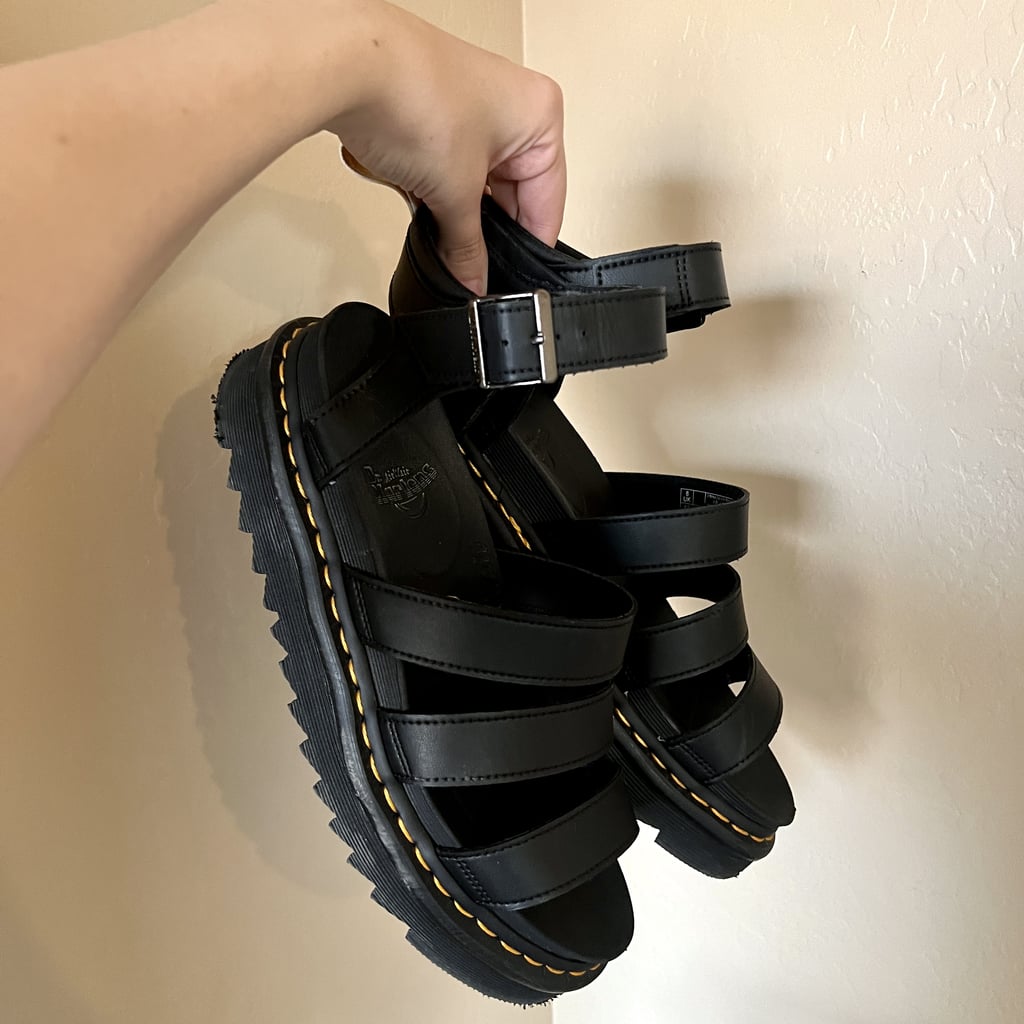 Dr. Martens Chunky Blaire Platform Sandals Review | POPSUGAR Fashion UK
