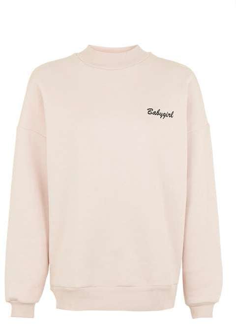 Topshop Tee & cake Babygirl high neck sweatshirt ($68)