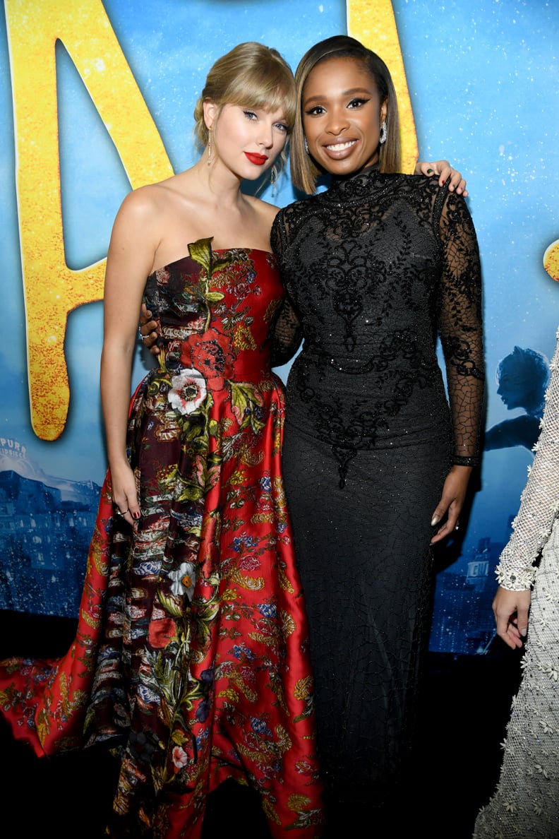 Taylor Swift and Jennifer Hudson at the Cats World Premiere in NYC