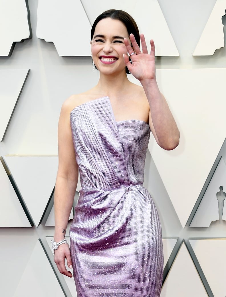 Emilia Clarke at the 2019 Oscars