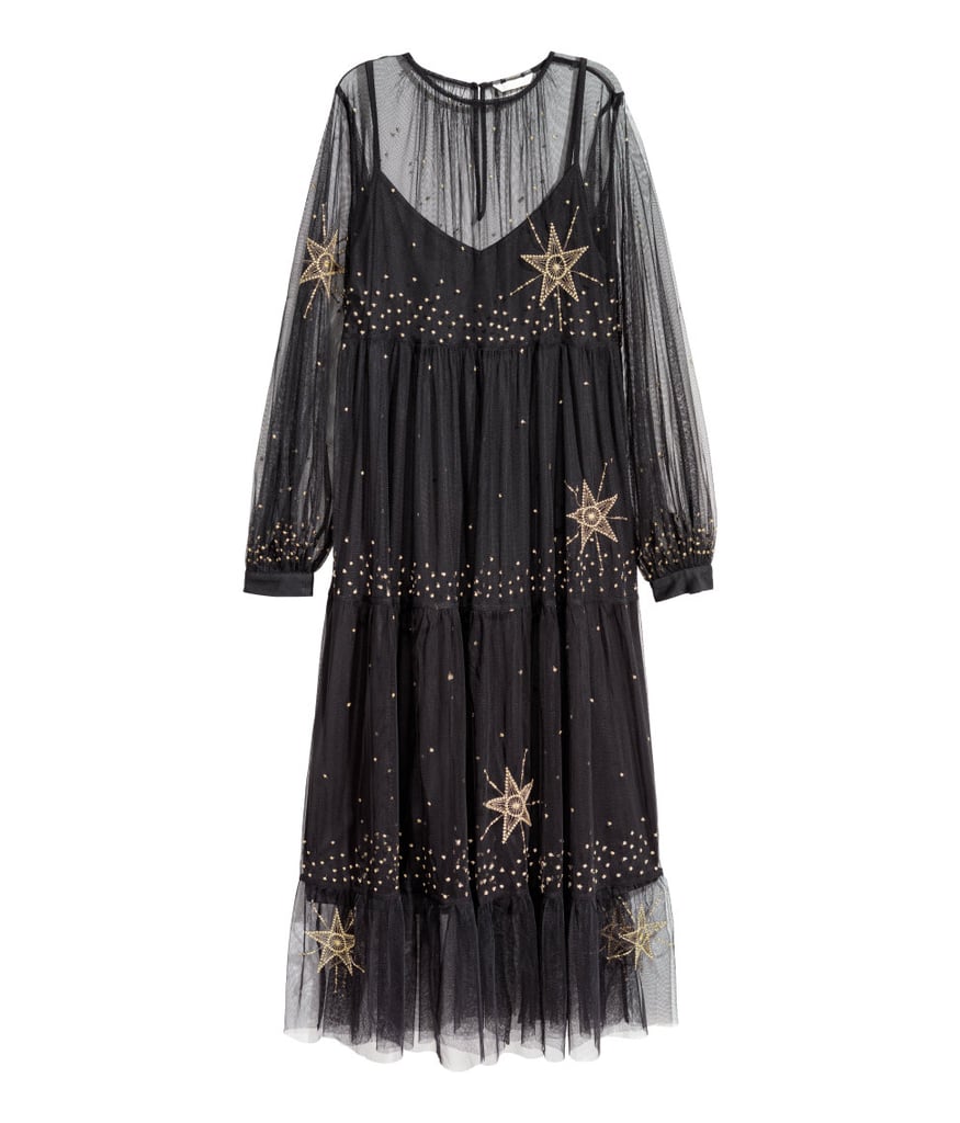 Hu0026M Sheer Mesh Dress | You Have to Check Out What Our Editors Are Shopping  This December | POPSUGAR Fashion Photo 2