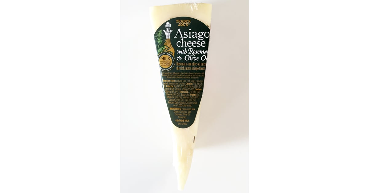 Trader Joe's Asiago Cheese With Rosemary and Olive Oil The Best