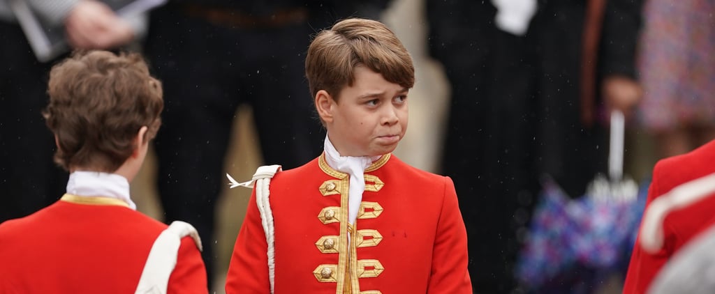 George, Charlotte, Louis at King Charles III's Coronation