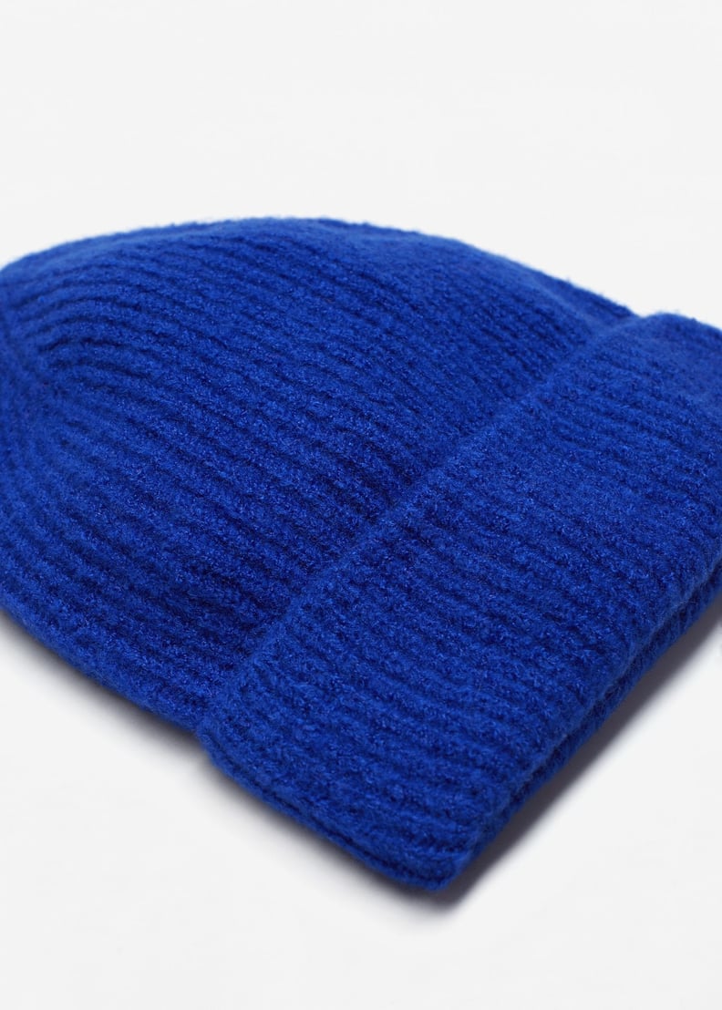 Mango Ribbed Beanie