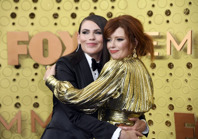 Clea DuVall and Natasha Lyonne at the 2019 Emmys