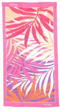 Palm Leaf Printed Beach Towel