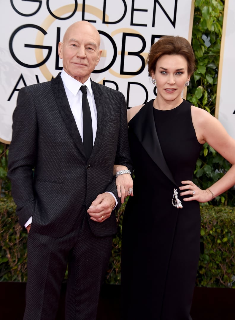 Patrick Stewart and Sunny Ozell